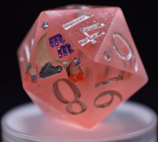 D20 dice 45mm boulder uberchonk polyhedral dice