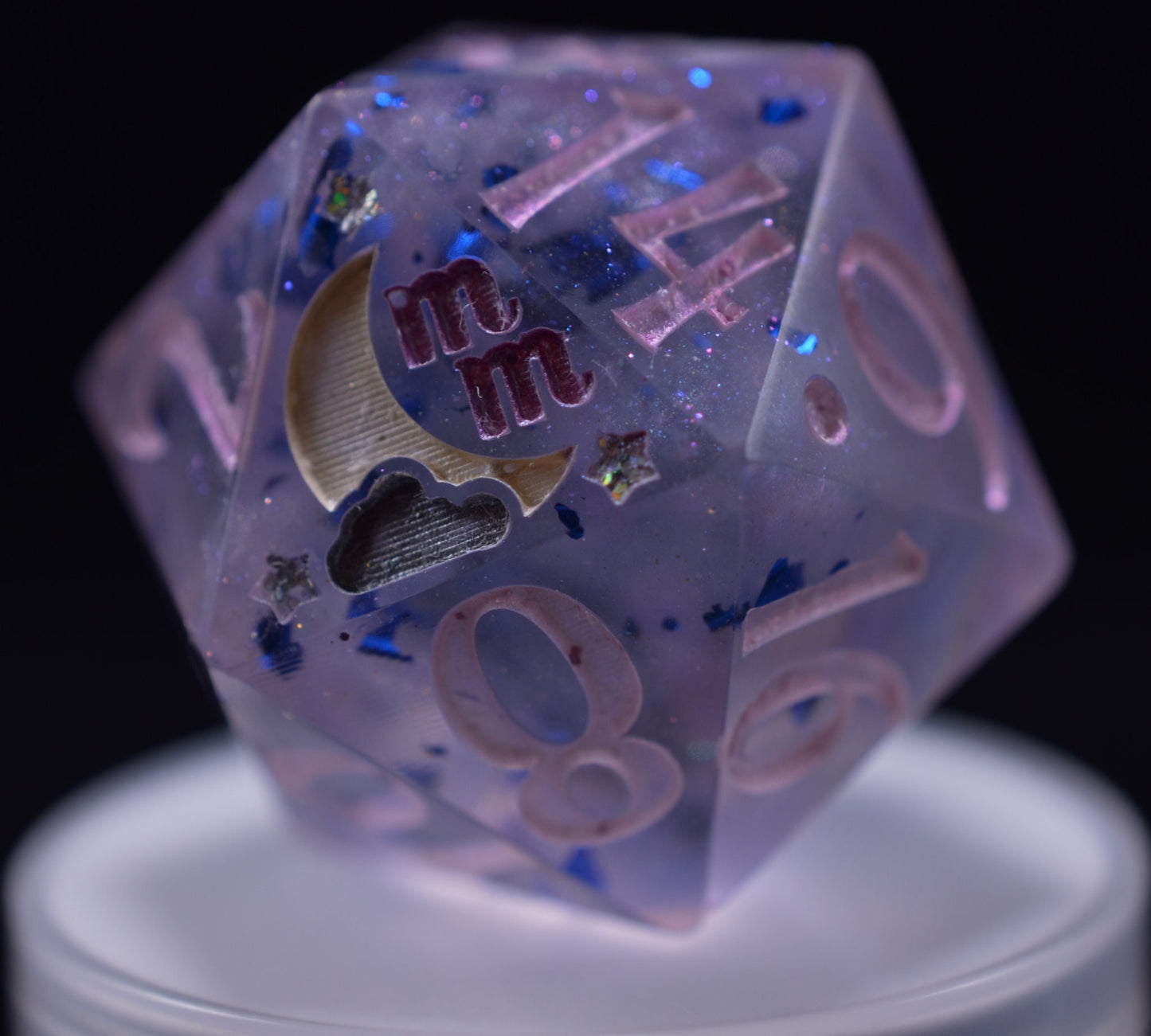 D20 dice 45mm boulder uberchonk polyhedral dice