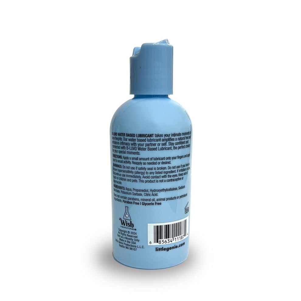 B-LUVD Water-Based Lubricant.